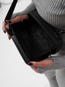 Жіноча Міні Сумка Месенджер Через Плече Барсетка Крос-Боді Without Ander Black модель 8056179 Жіноча Міні Сумка Месенджер Через Плече Барсетка Крос-Боді Without Ander Black модель 8056179 Фото