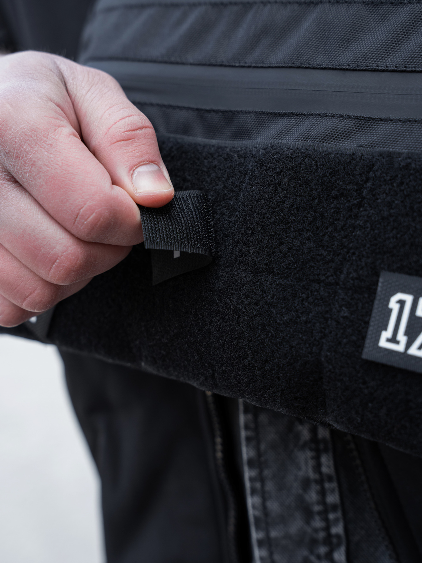 Чоловіча Сумка Через Плече Для Патчів Without Brick Patch Black модель 8056180 Фото