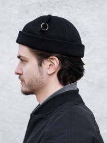 Чоловіча Кепка Докер З Вушками Without Monarch Black модель 8056187 Чоловіча Кепка Докер З Вушками Without Monarch Black модель 8056187 Фото