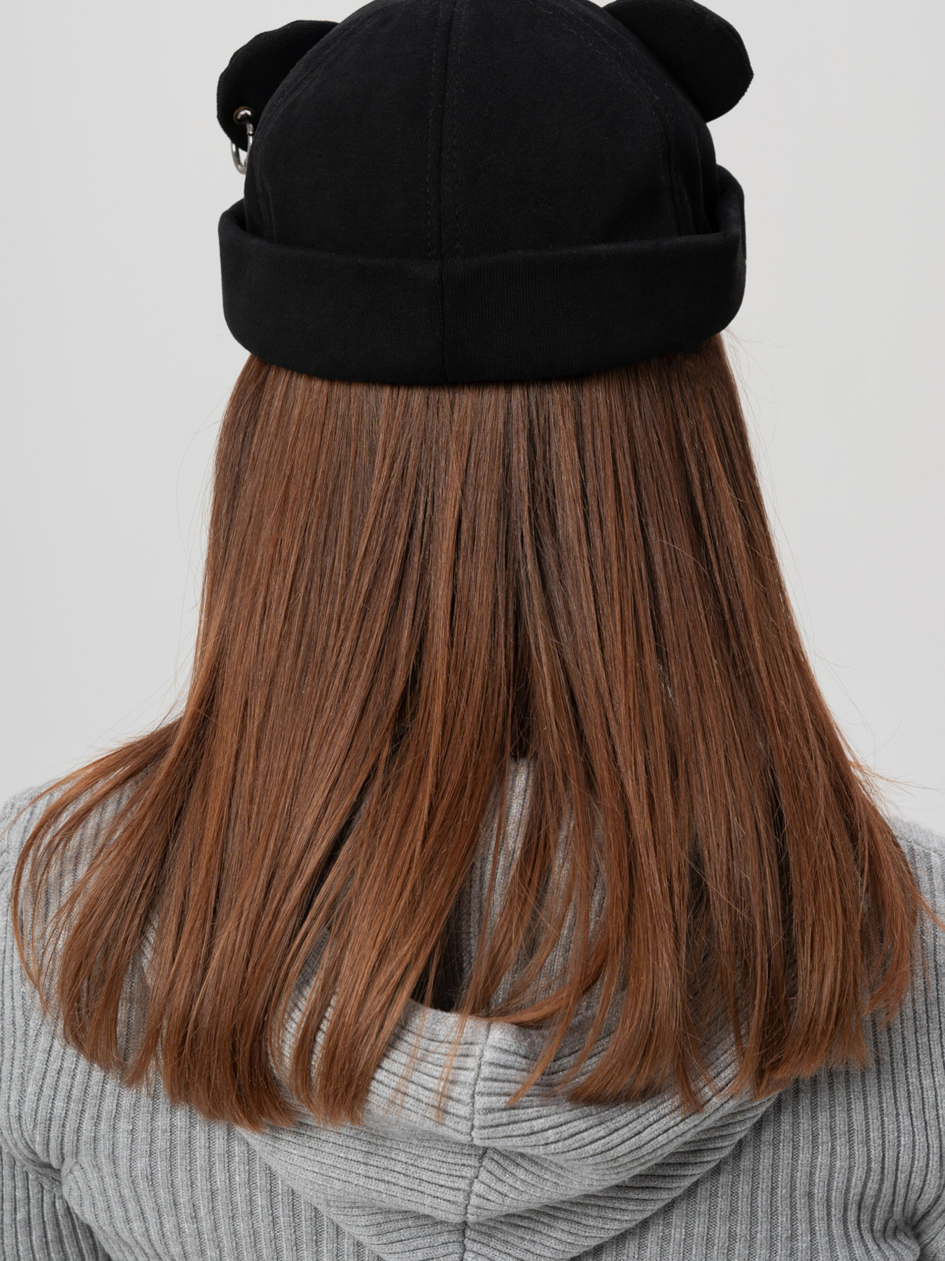 Жіноча Кепка Докер З Вушками Without Monarch Black модель 8056188 Фото