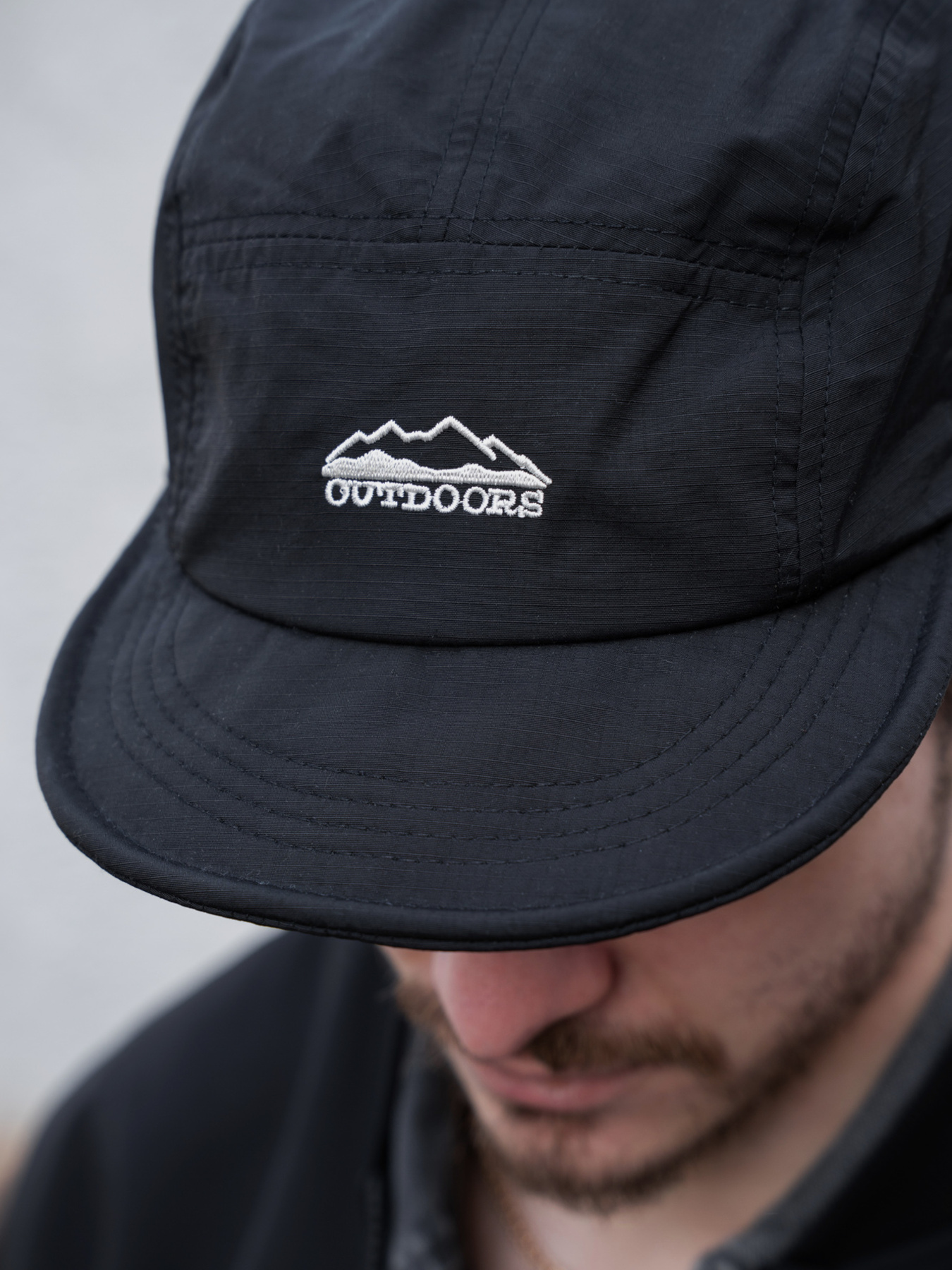 Чоловіча Нейлонова Бейсболка Camp Cap Without Outdoors Black модель 8056191 Фото