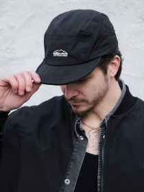 Чоловіча Нейлонова Бейсболка Camp Cap Without Outdoors Black модель 8056191 Фото