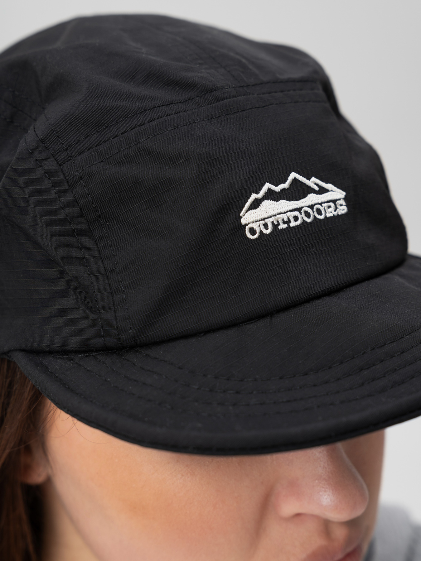Жіноча Нейлонова Бейсболка Camp Cap Without Outdoors Black модель 8056192 Фото