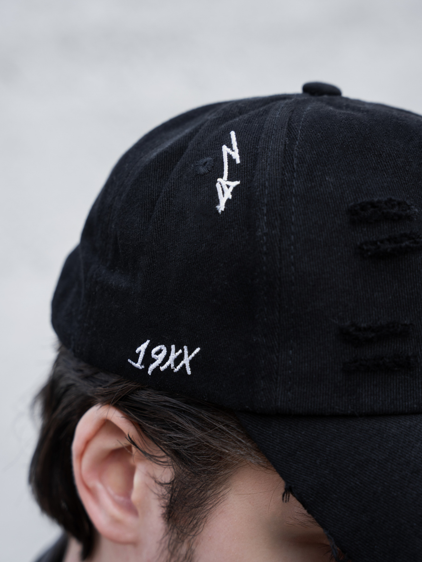 Чоловіча Рвана Кепка Бейсболка Тракер Without Asher Black модель 8056193 Фото