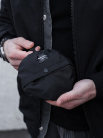 Чоловіча Компактна Панамка Трансформер Packable Hat Black модель 8056195 Фото