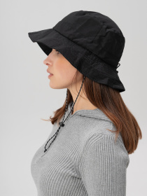 Жіноча Компактна Панамка Трансформер Packable Hat Black модель 8056196 Фото
