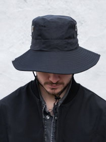 Чоловіча Панамка Трансформер З Шнурком Without Revers Black модель 8056197 Фото