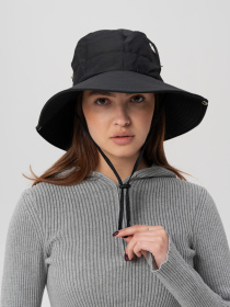Жіноча Панамка Трансформер З Шнурком Without Revers Black модель 8056198 Фото
