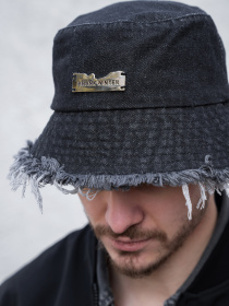 Чоловіча Джинсова Панамка Without Prank Black модель 8056199 Фото