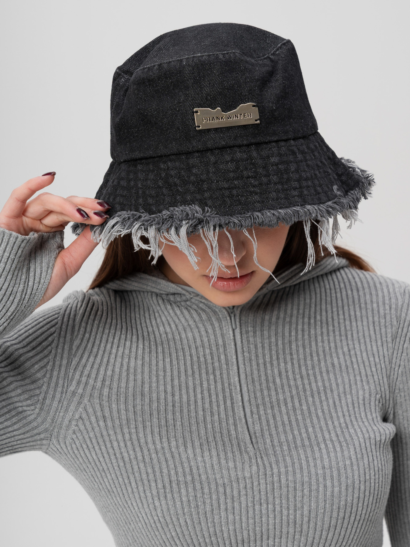 Жіноча Джинсова Панамка Without Prank Black модель 8056200 Фото