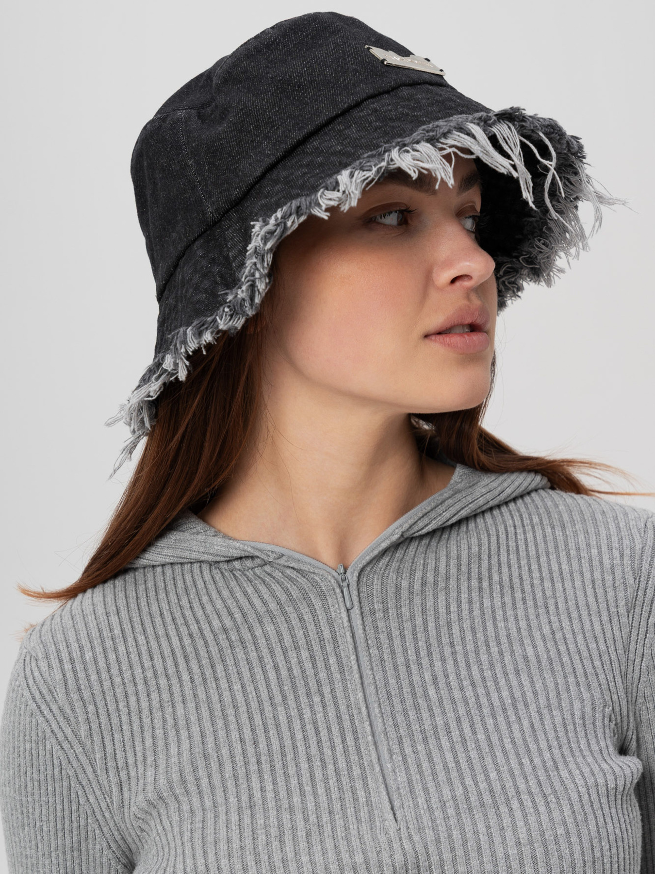 Жіноча Джинсова Панамка Without Prank Black модель 8056200 Фото