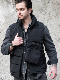 Чоловіча Сумка Месенджер Через Плече Барсетка Крос-Боді Without Basic 2026 Black модель 8056201 Фото