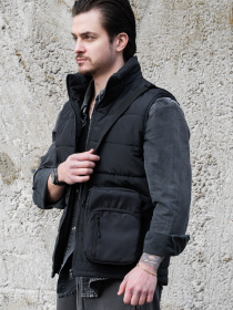 Чоловіча Сумка Месенджер Через Плече Барсетка Крос-Боді Without Basic 2026 Black модель 8056201 Фото