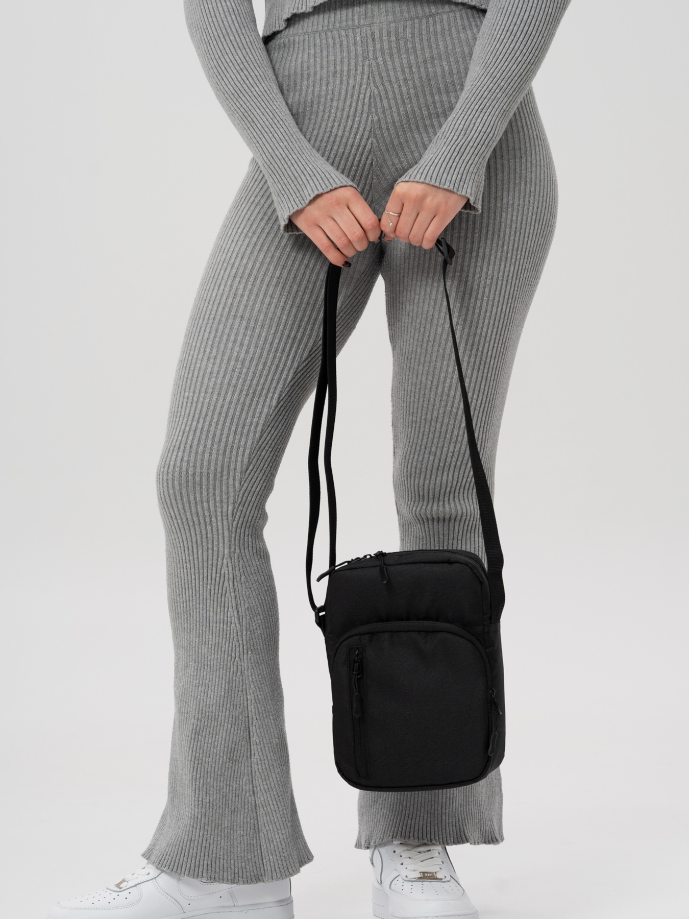 Жіноча Сумка Месенджер Через Плече Барсетка Крос-Боді Without Basic 2026 Black модель 8056202 Фото