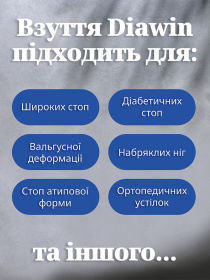 Кроссовки унисекс Diawin Comfort белые модель ComfortLeather-White-Wide Фото