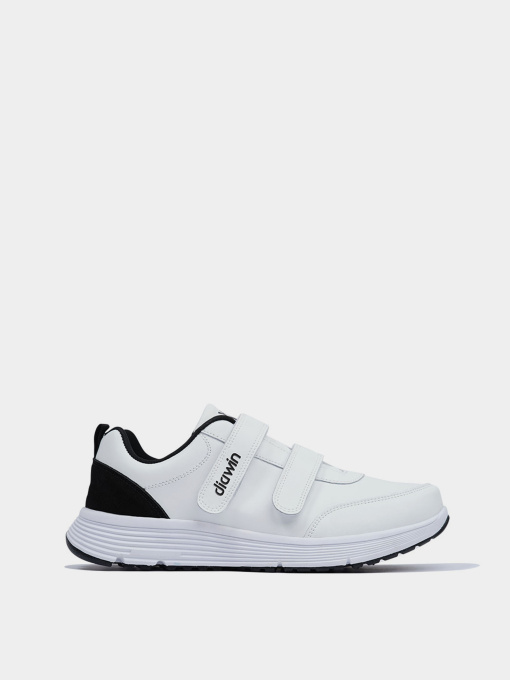 Кроссовки унисекс Diawin Comfort белые модель ComfortLeather-White-Extrawide Фото