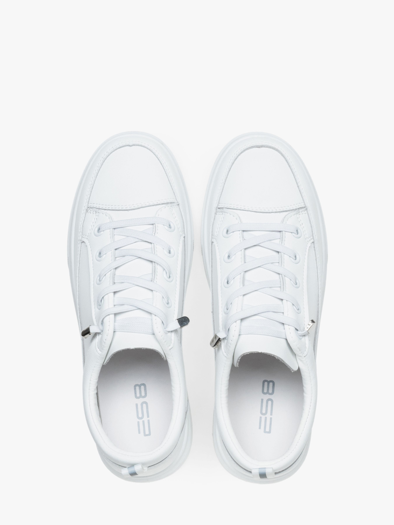 Кеди низькі ES8 2501-0101-102, колір білий модель 2501-0101-102 Кеди низькі ES8 2501-0101-102, колір білий модель 2501-0101-102 Фото