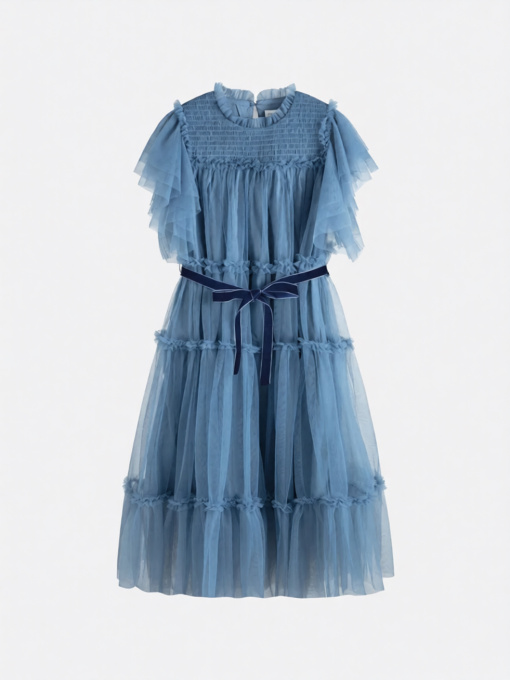Платья C'era una volta модель AW25DR01402 Dusty Blue Фото