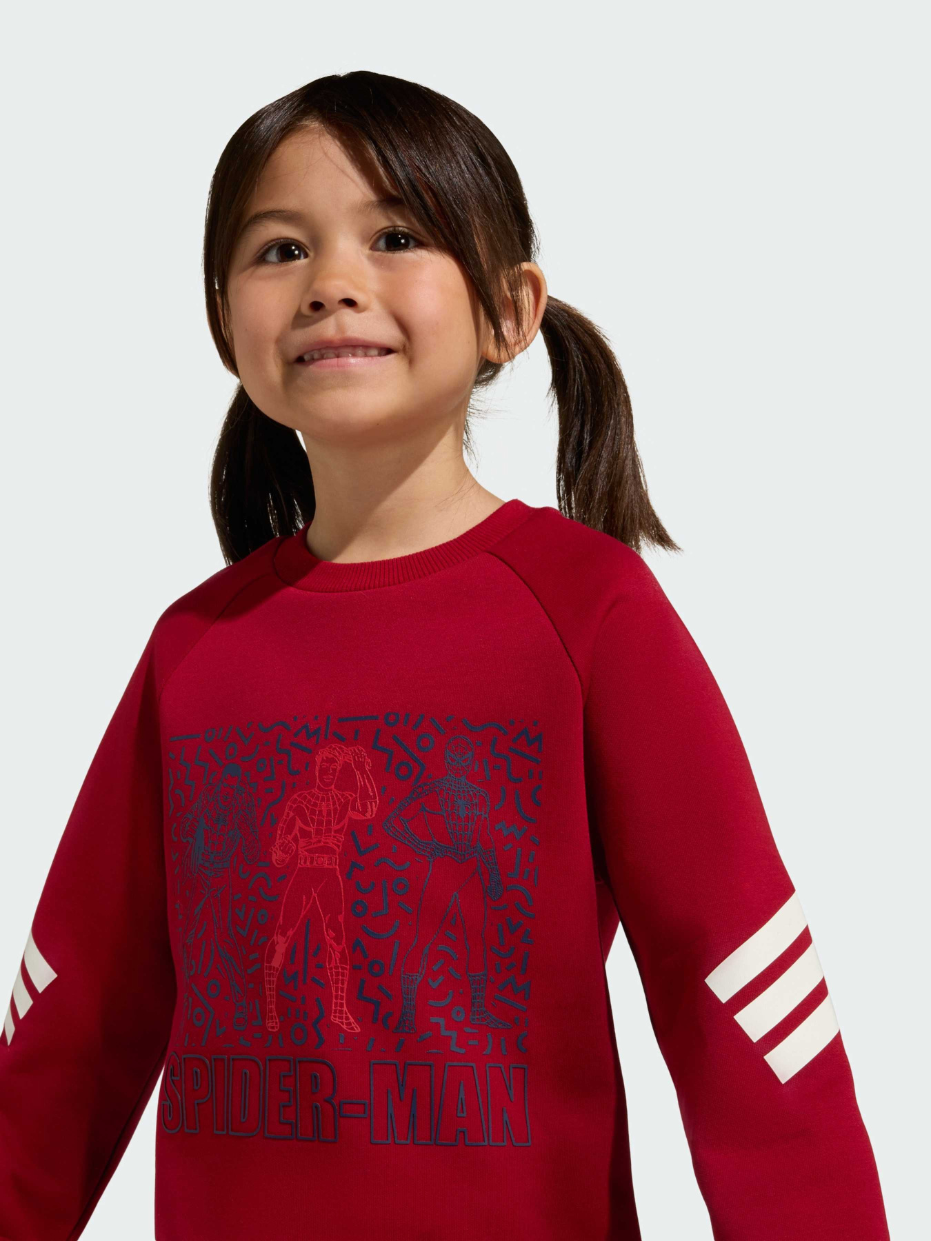 Спортивний костюм Adidas Marvel модель JZ7666 Спортивний костюм Adidas Marvel модель JZ7666 Фото