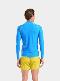 Чоловічий лонгслів Arena RASH VEST L/S GRAPHIC модель 011107-830 Фото