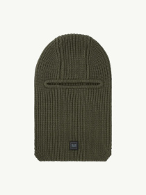 Балаклава Weekend Offender Oden Rib Knit Balaclava Forest Green модель AC3A12-BLAKFORE-ONESIZE Фото