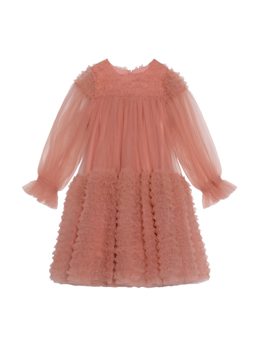 Платья C'era una volta модель AW25DR07130 Peach Фото