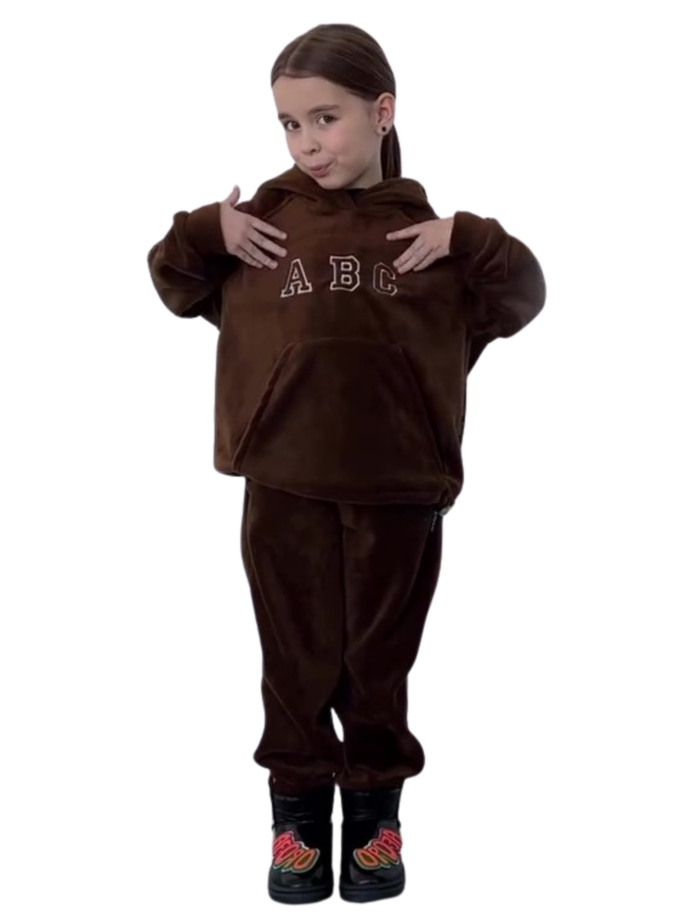 Костюм дитячий флісовий АВС Alwair Kids модель 34327 Фото