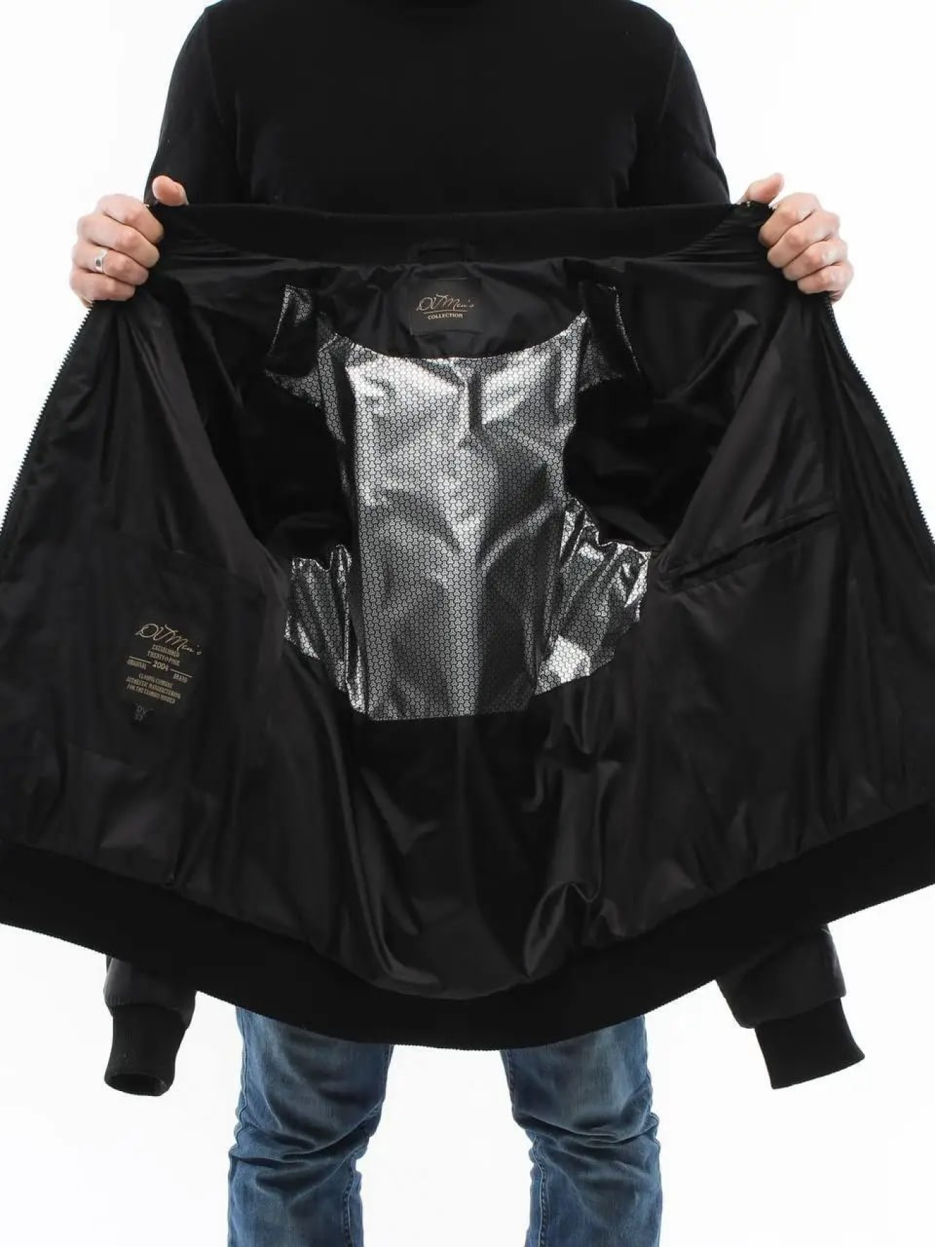 Демисезонная мужская куртка модель 136-DVL-BLC Фото