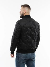 Демисезонная мужская куртка модель 136-DVL-BLC Фото