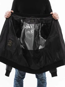 Демисезонная мужская куртка модель 136-DVL-BLU Фото