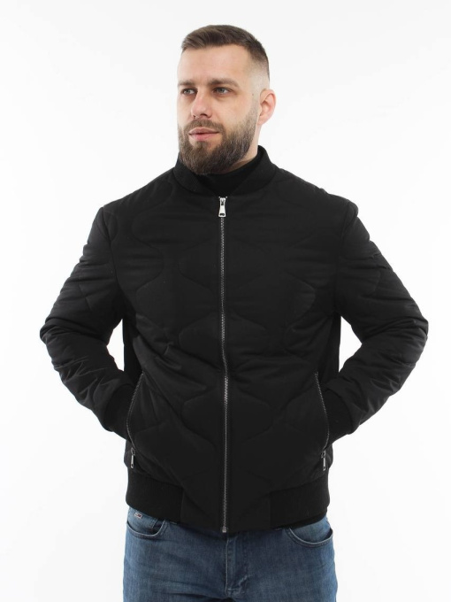 Демисезонная мужская куртка модель 135-DVL-BLC Фото