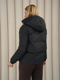Демисезонная женская куртка с капюшоном модель Teffi-KL-BLC Фото