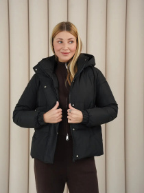 Демисезонная женская куртка с капюшоном модель Teffi-KL-BLC Фото