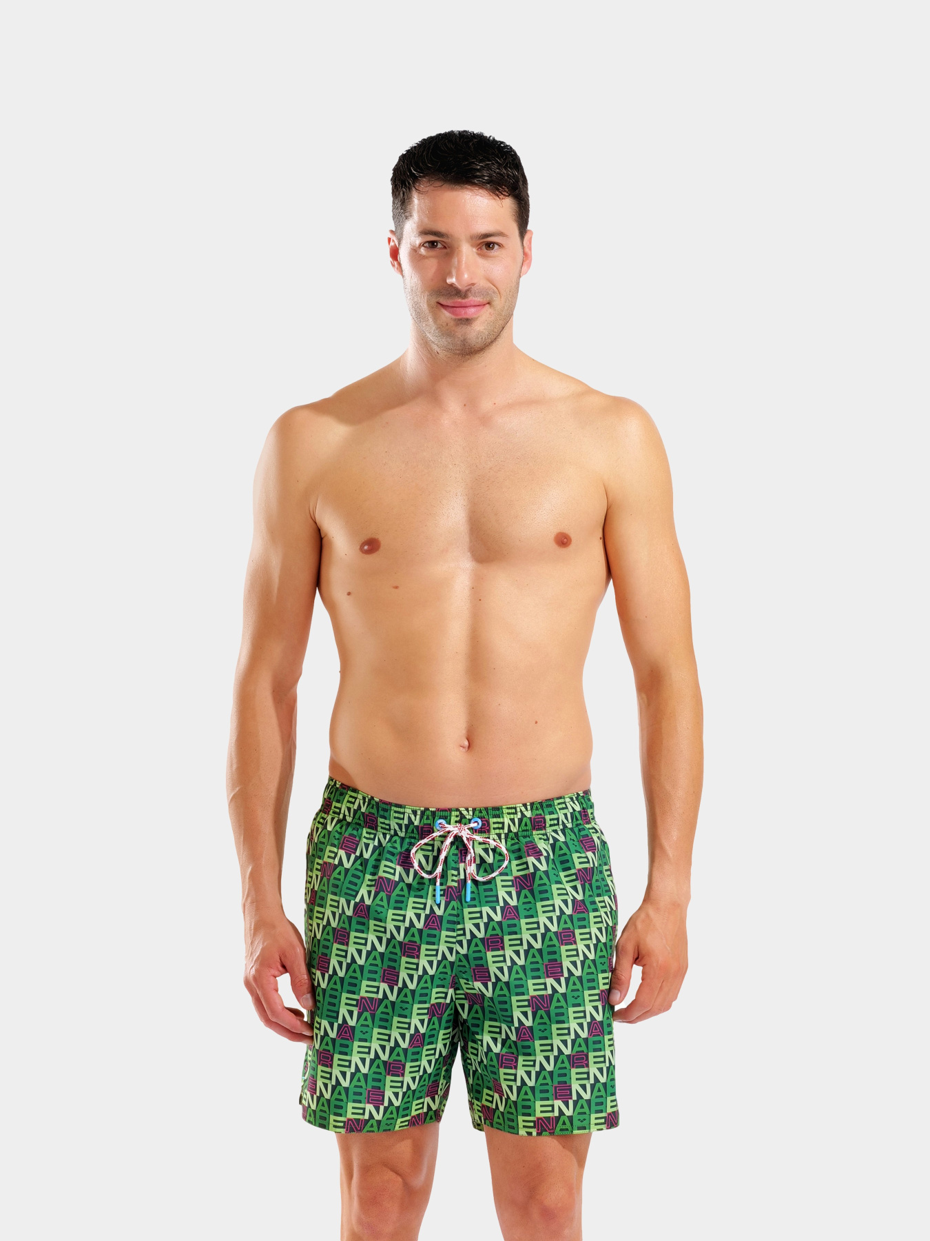 Мужские плавательные шорты Arena WATER PRINTS BEACH BOXER AO модель 007153-650 Фото