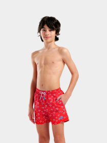 Дитячі плавальні шорти Arena WATER PRINTS BEACH BOXER AO модель 007186-410 Дитячі плавальні шорти Arena WATER PRINTS BEACH BOXER AO модель 007186-410 Фото