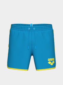Чоловічі плавальні шорти Arena BIG LOGO BORDERS BEACH SHORT модель 009103-831 Фото