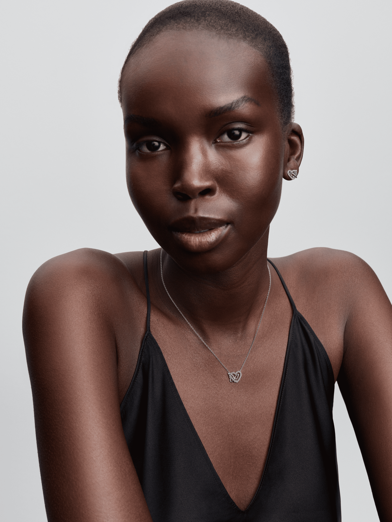 Намисто "Переплетені серце та метелик" модель 394477C01 Фото