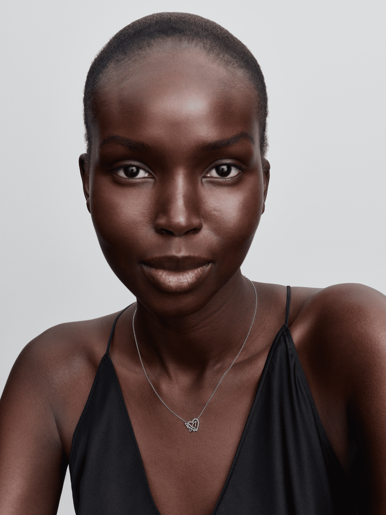 Намисто "Переплетені серце та метелик" модель 394477C01 Фото