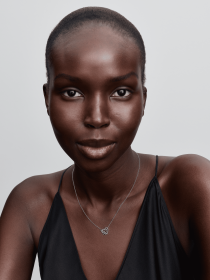 Намисто "Переплетені серце та метелик" модель 394477C01 Фото