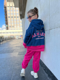 Джинсовка Alwair Kids "Смелые сердцем, яркие мысли" модель 14177 Фото