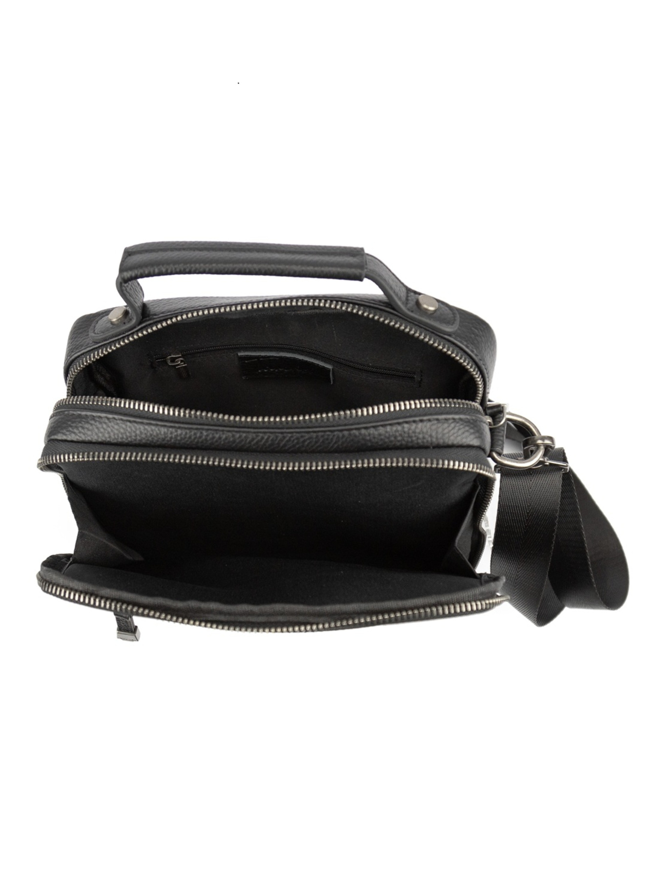 Чоловіча сумка месенджер через плече з натуральної шкіри повсякденна модель TV-S-SM8-010A-FL Фото