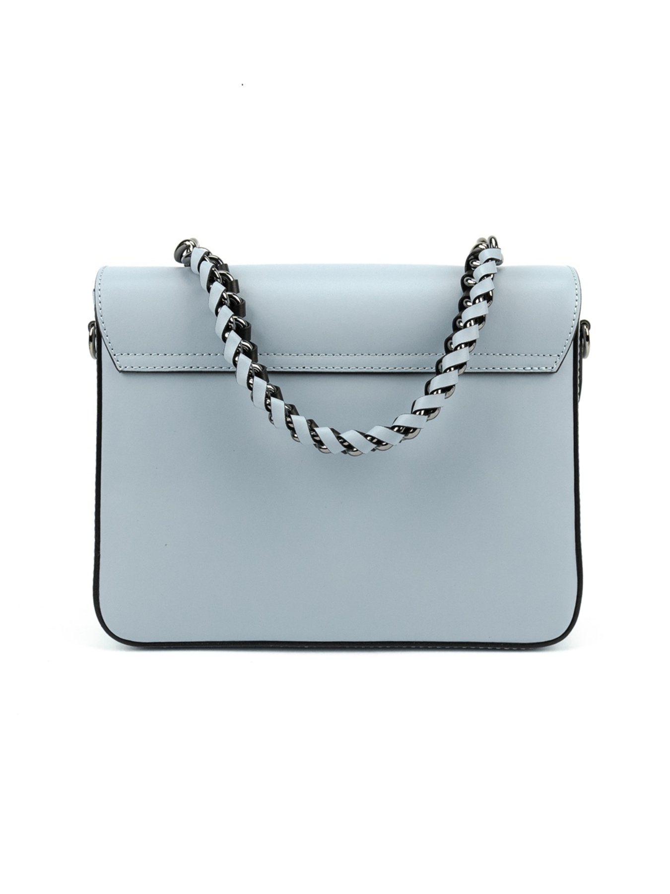 Класична жіноча шкіряна сумочка модель F-IT-9810LBL Фото