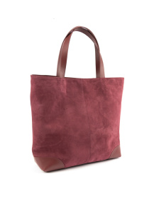 Класична жіноча сумка шопер з натуральної замші модель CH-013BO-Y-VP Фото