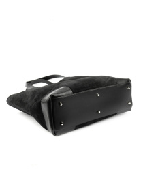 Класична жіноча сумка шопер з натуральної замші модель CH-013A-Y-VP Фото