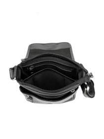 Чоловіча сумка месенджер через плече з натуральної шкіри повсякденна середня модель t003A Фото