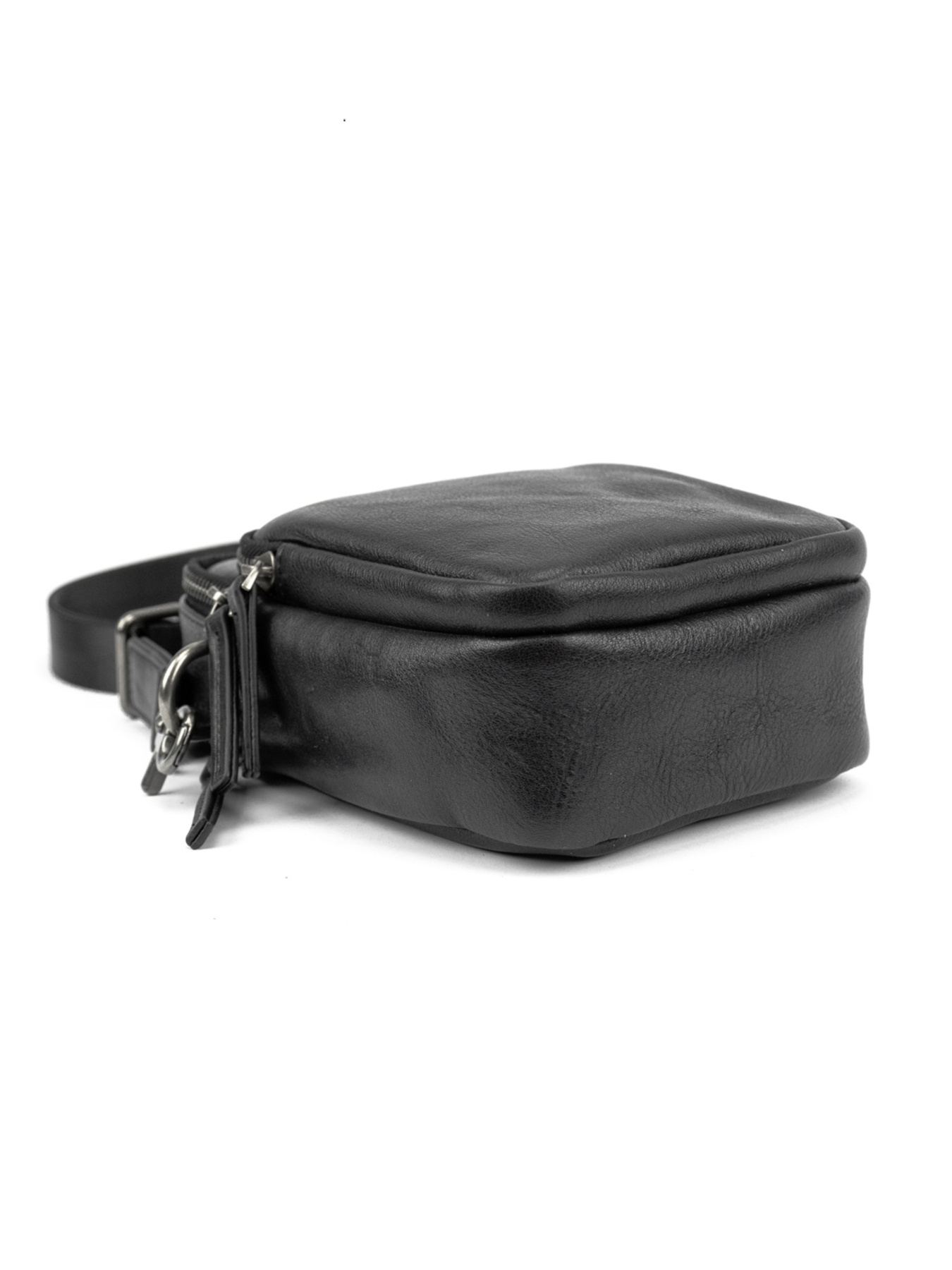 Чоловіча сумка месенджер через плече з натуральної шкіри повсякденна середня модель 333-1A Фото