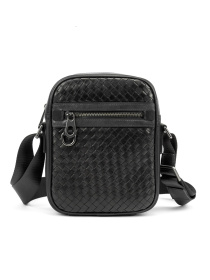 Чоловіча сумка месенджер через плече з натуральної шкіри повсякденна середня модель 88362-1A Фото