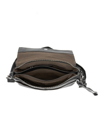 Чоловіча сумка месенджер через плече з натуральної шкіри повсякденна середня модель 82298A Фото