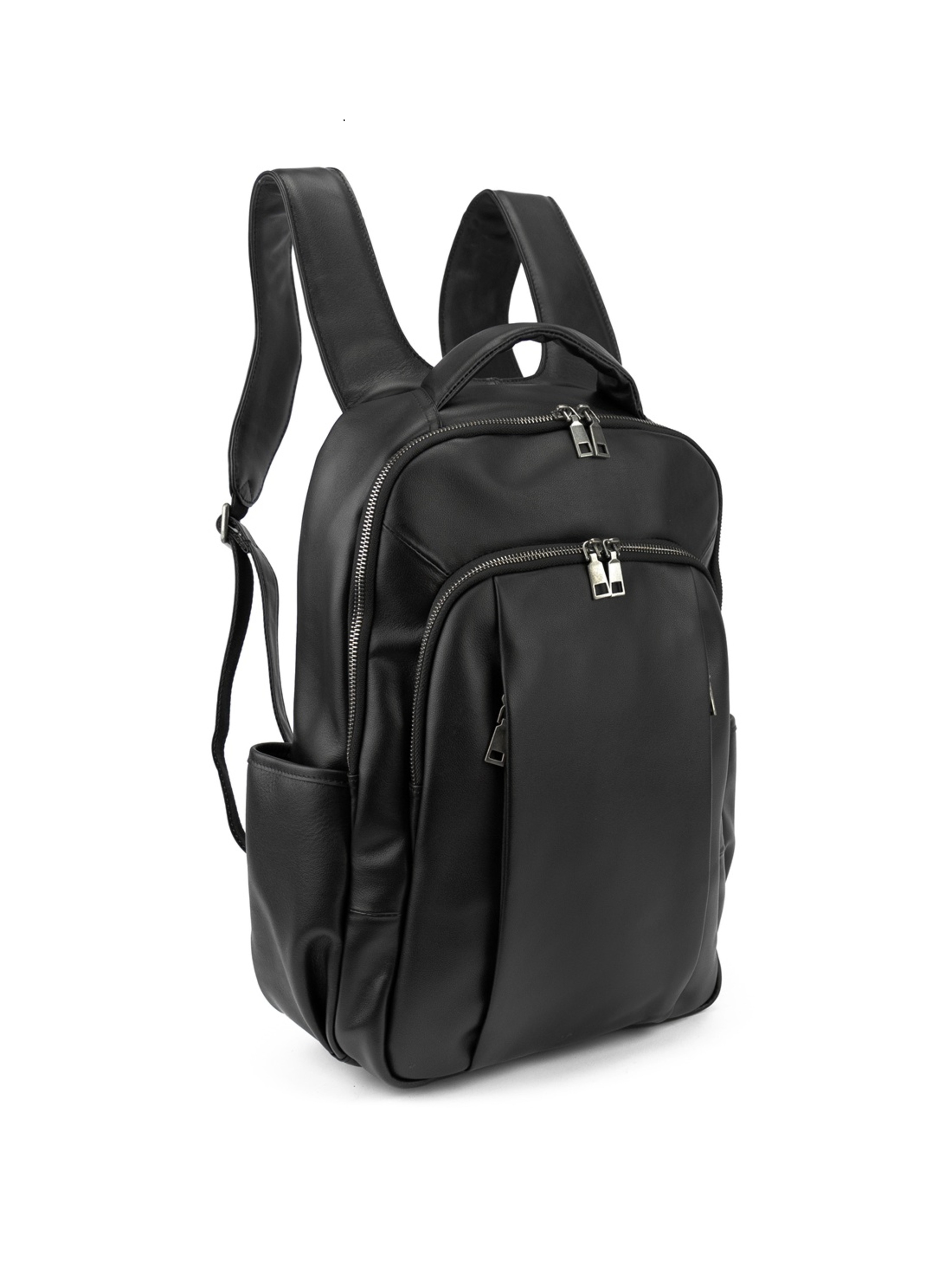 RoyalBag Повсякденний рюкзак (1665A) Чоловіче, колір - Чорний, матеріал - Шкіра