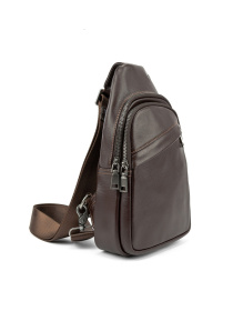 Чоловічий шкіряний слінг на плече модель 8010C Фото